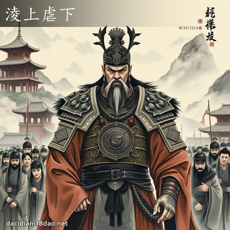 凌上虐下 配图