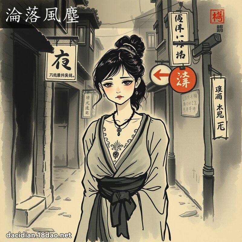沦落风尘 配图