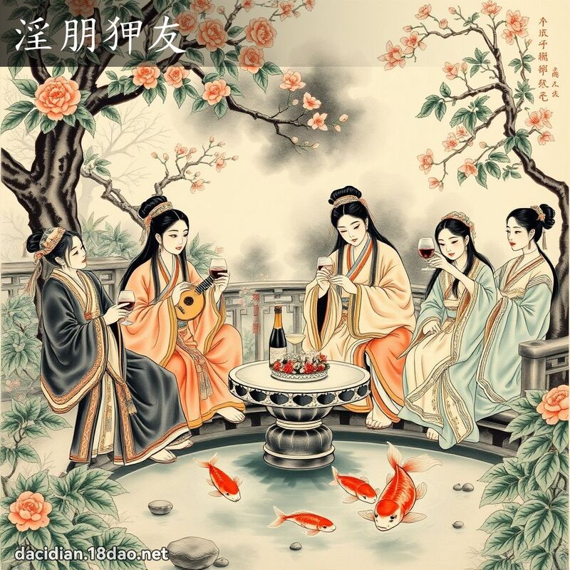 淫朋狎友 配图
