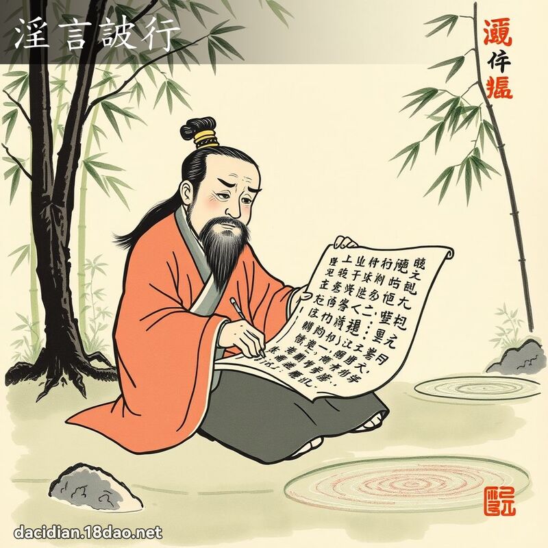 淫言詖行 配图