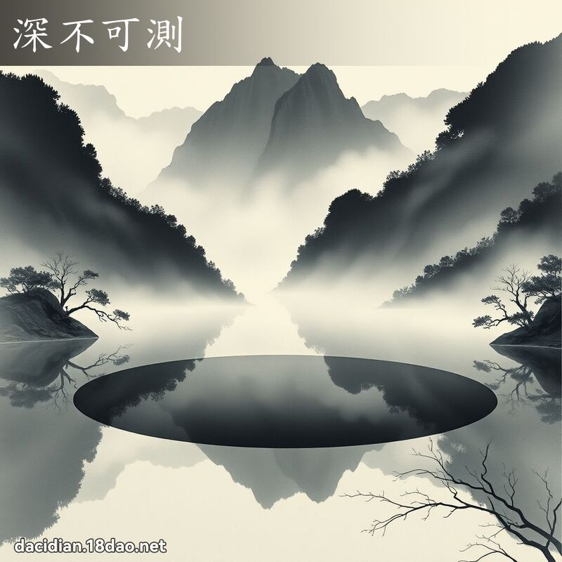 深不可测 配图