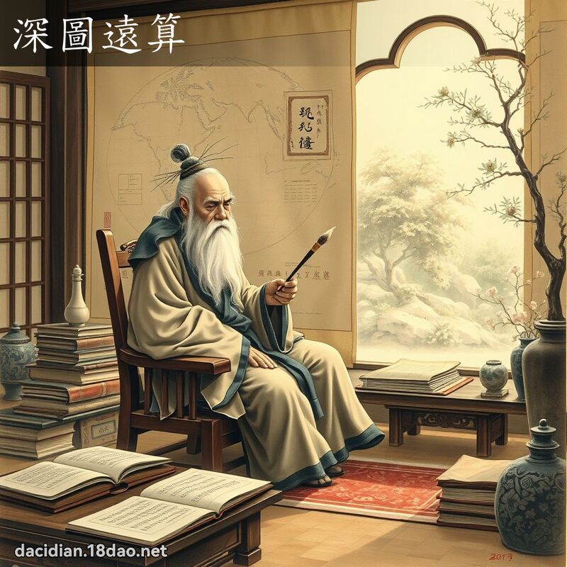 深图远算 配图
