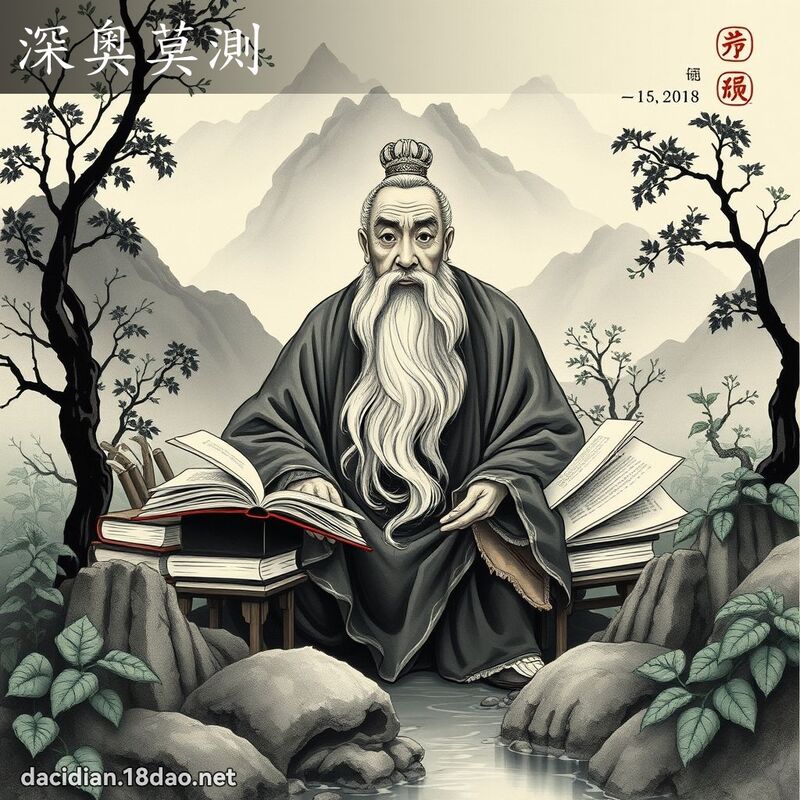 深奥莫测 配图