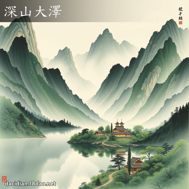深山大泽 配图