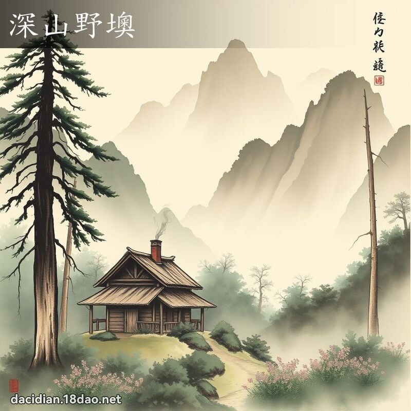 深山野墺 配图