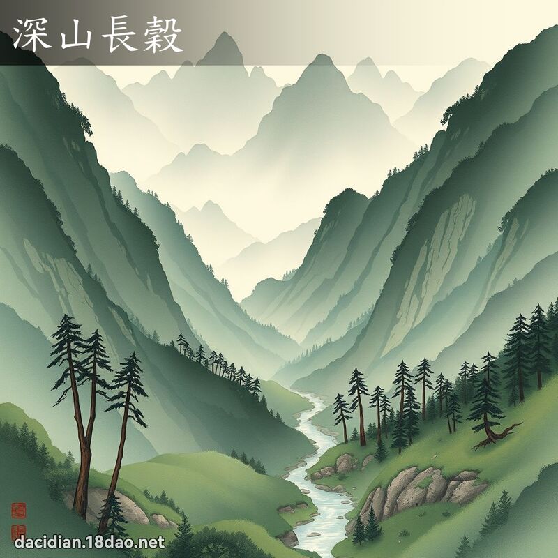 深山长谷 配图