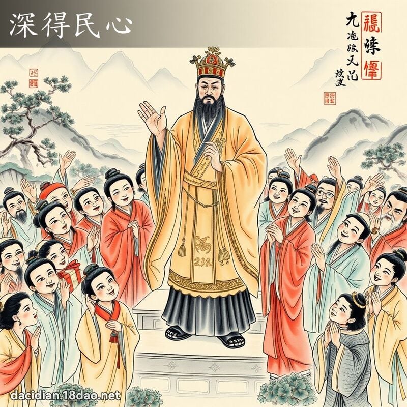 深得民心 配图