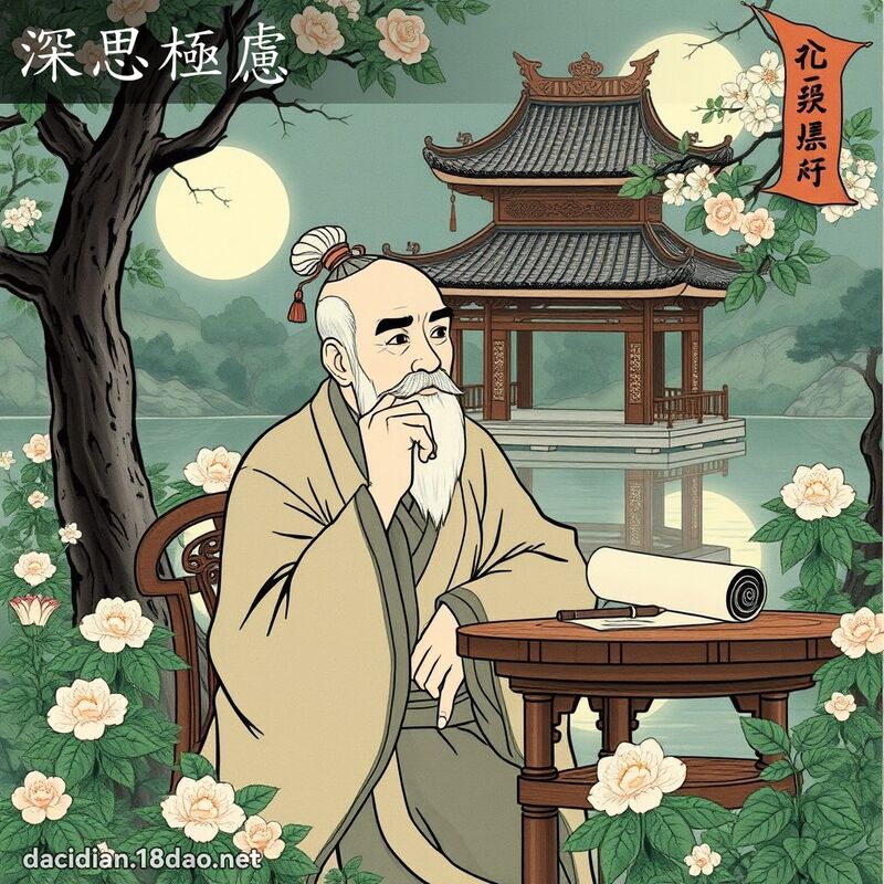 深思极虑 配图