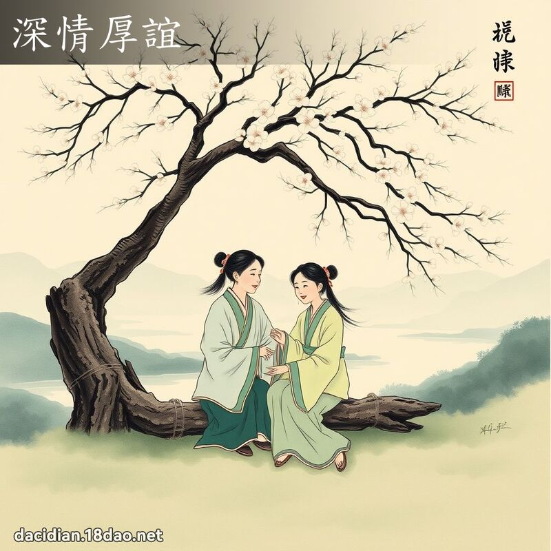 深情厚谊 配图