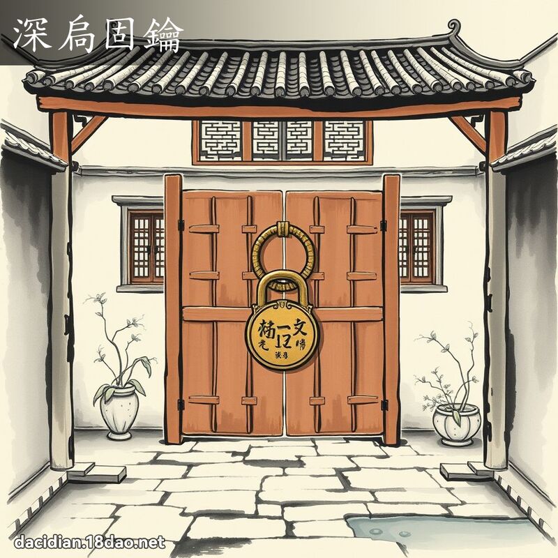 深扃固钥 配图