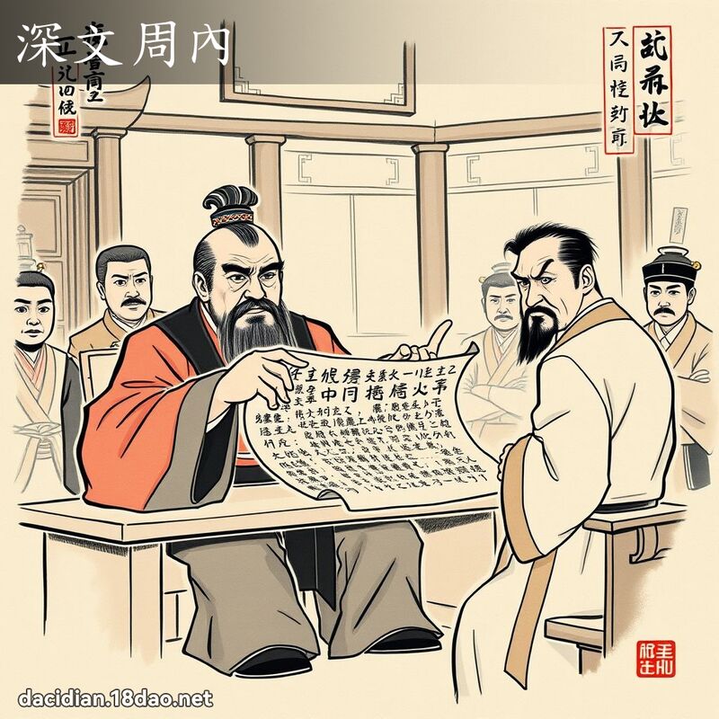 深文周內 配图