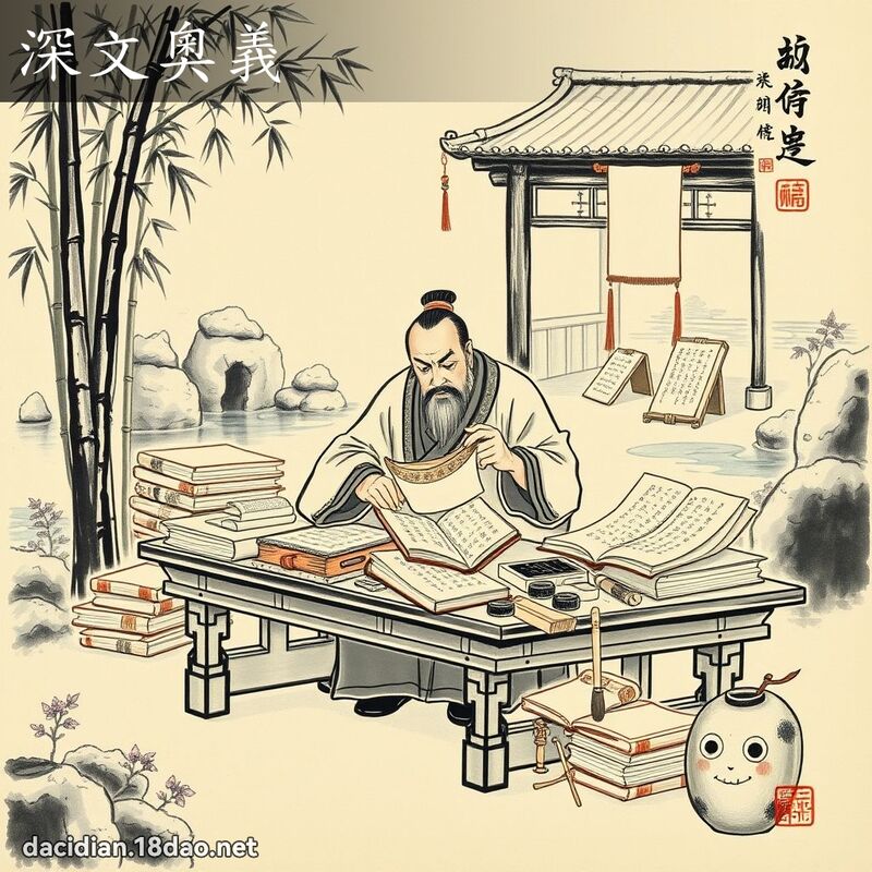 深文奥义 配图