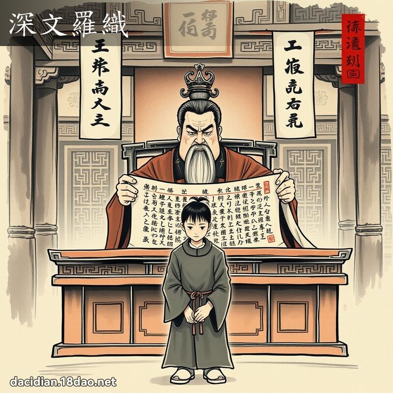 深文罗织 配图