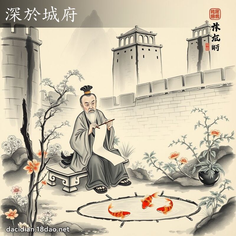 深於城府 配图