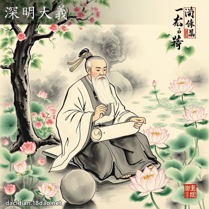 深明大义 配图