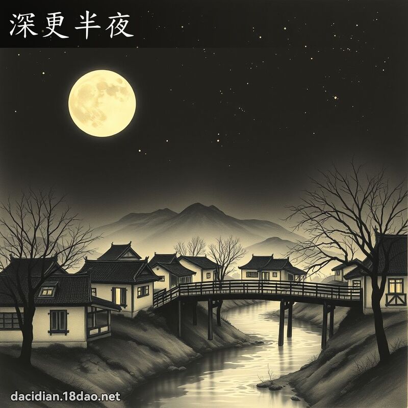 深更半夜 配图