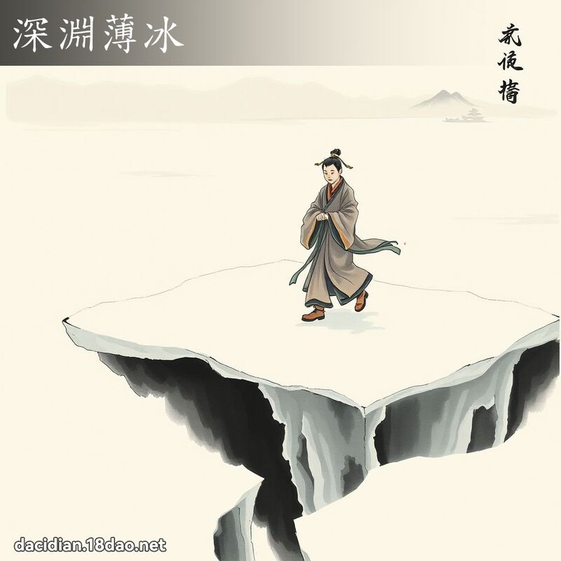 深渊薄冰 配图