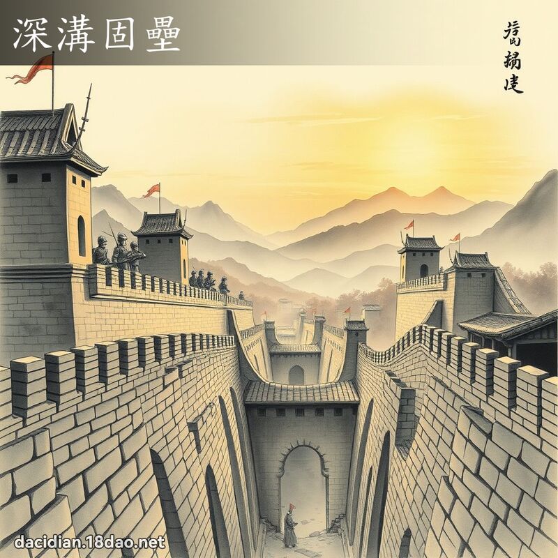 深沟固垒 配图