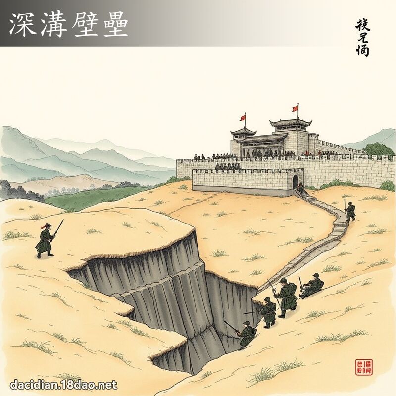 深沟壁垒 配图