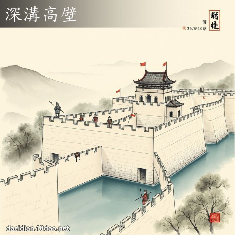 深沟高壁 配图