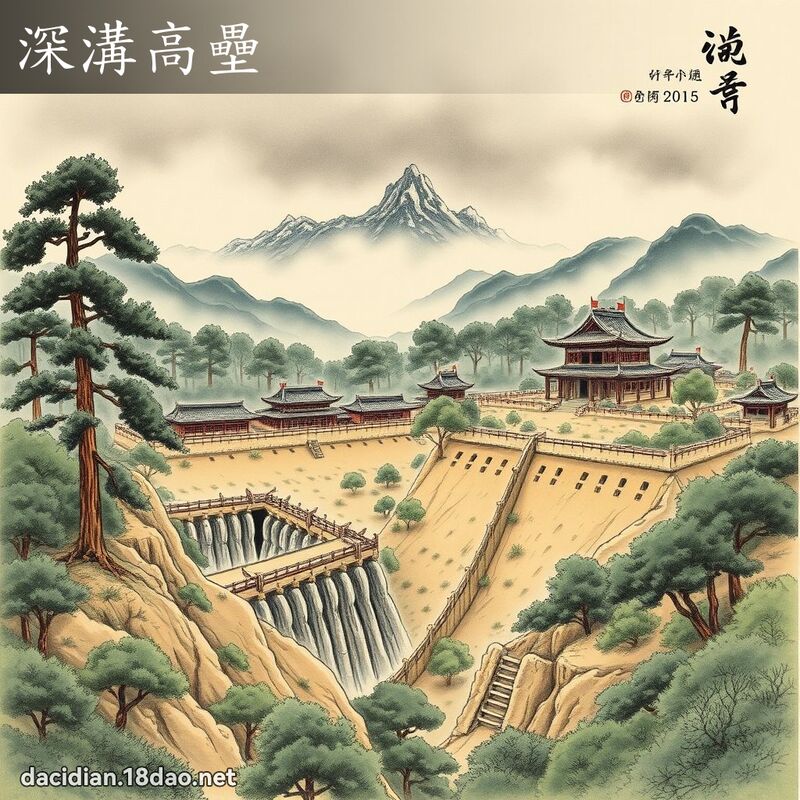 深沟高垒 配图