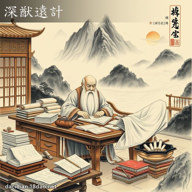 深猷远计 配图