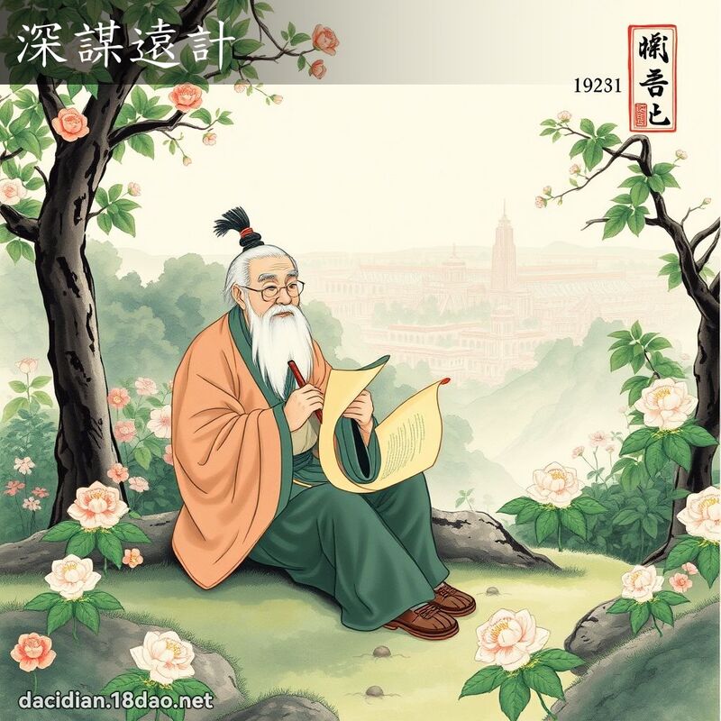 深谋远计 配图