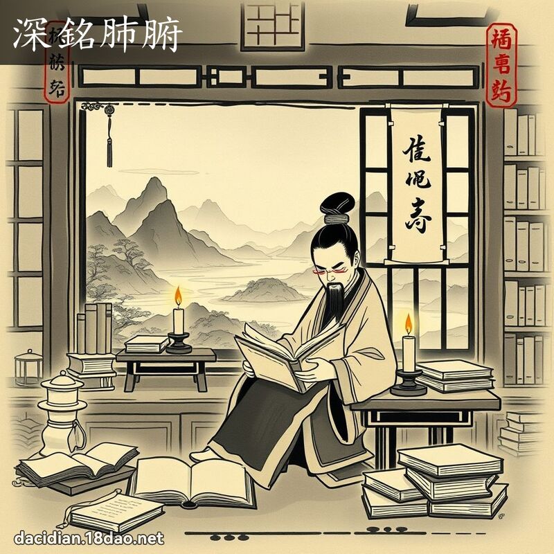 深铭肺腑 配图