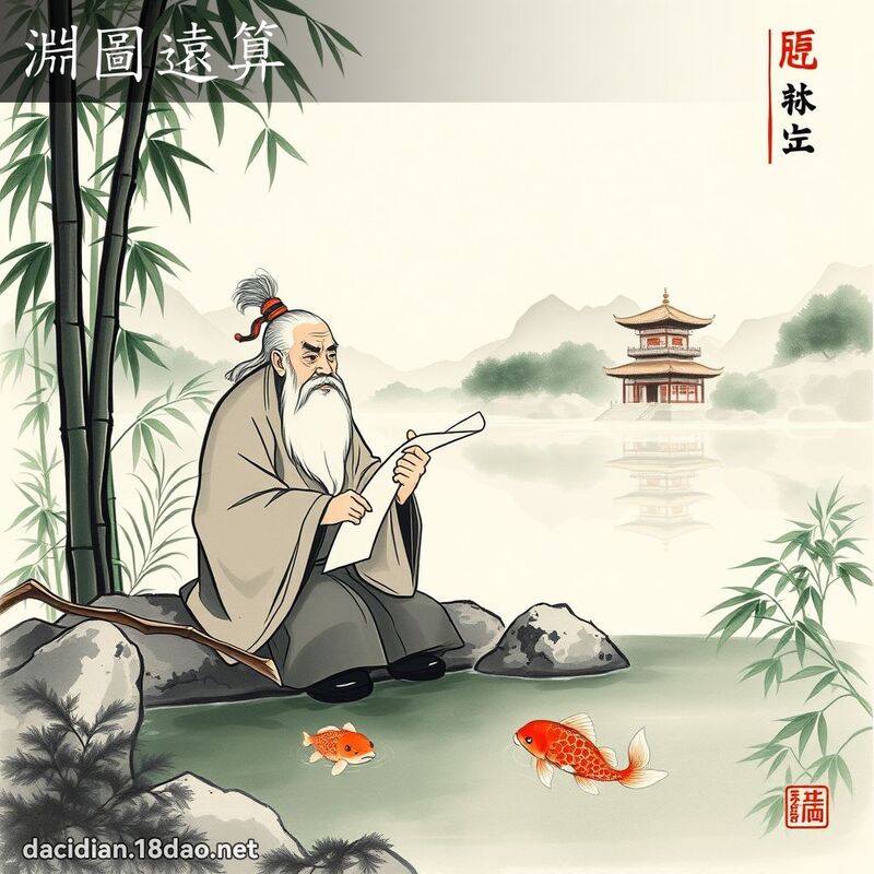 渊图远算 配图