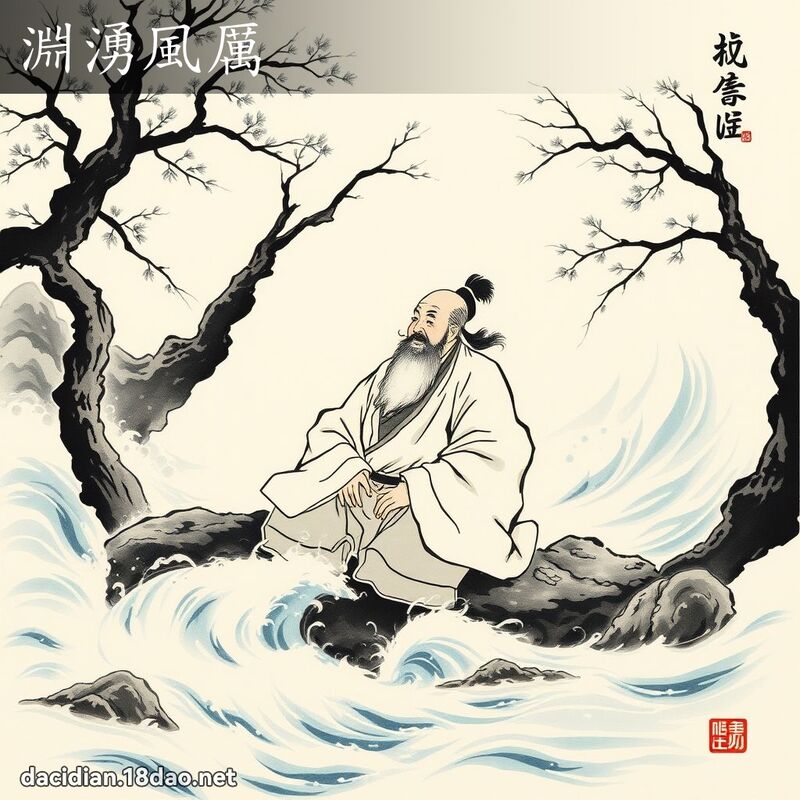 渊涌风厉 配图
