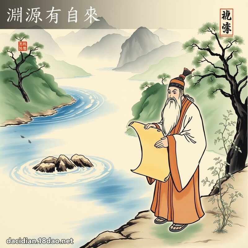 渊源有自来 配图
