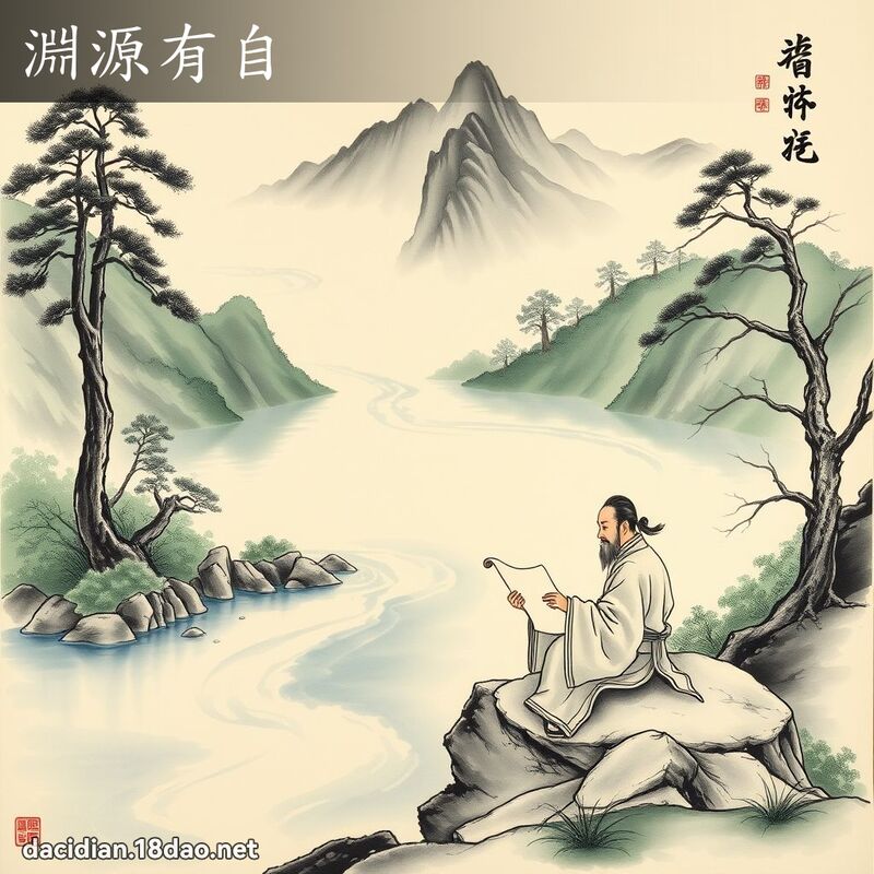 渊源有自 配图