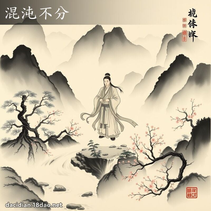 混沌不分 配图
