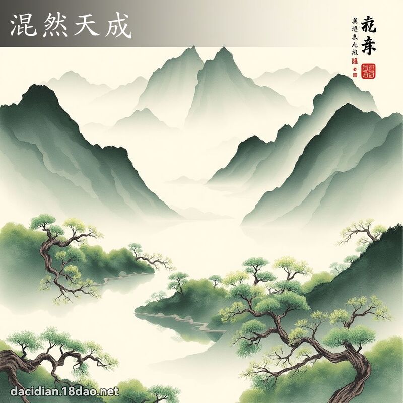 混然天成 配图