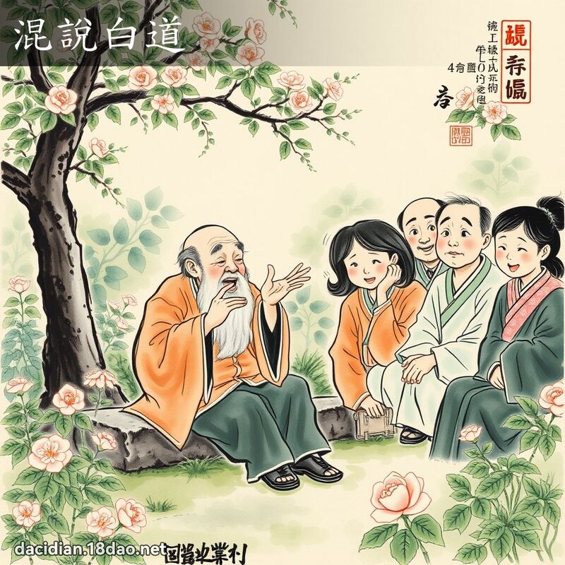 混说白道 配图