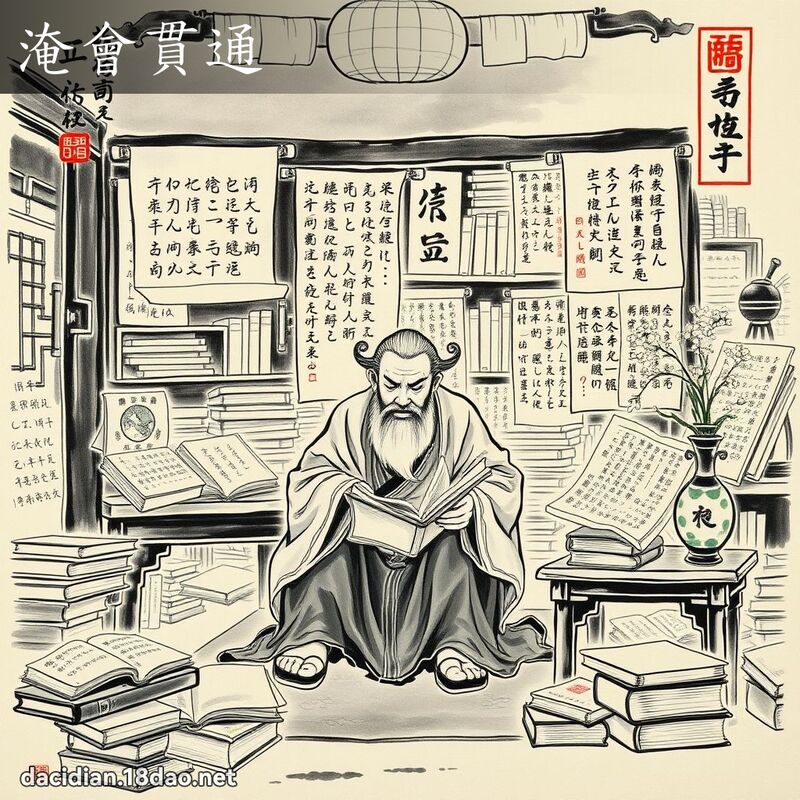 淹会贯通 配图