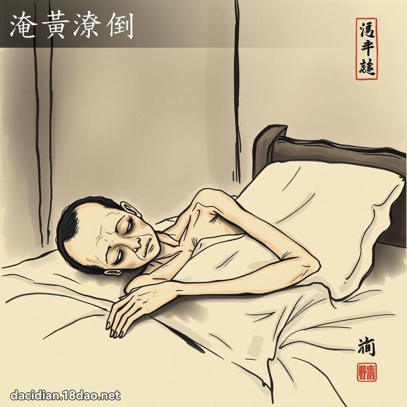 淹黄潦倒 配图
