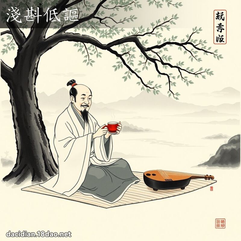 浅斟低謳 配图