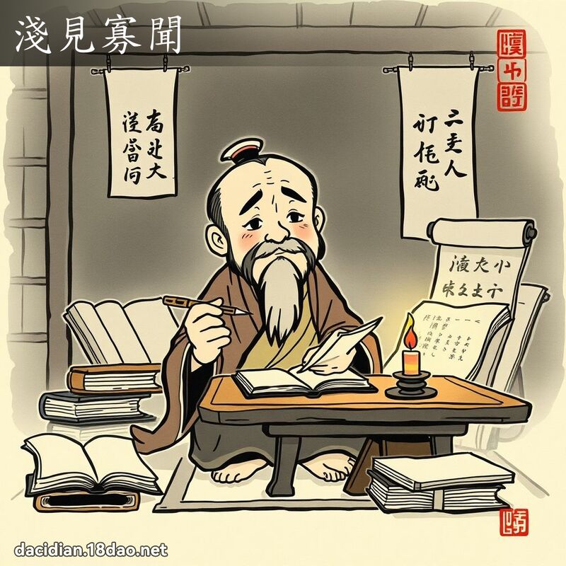 浅见寡闻 配图
