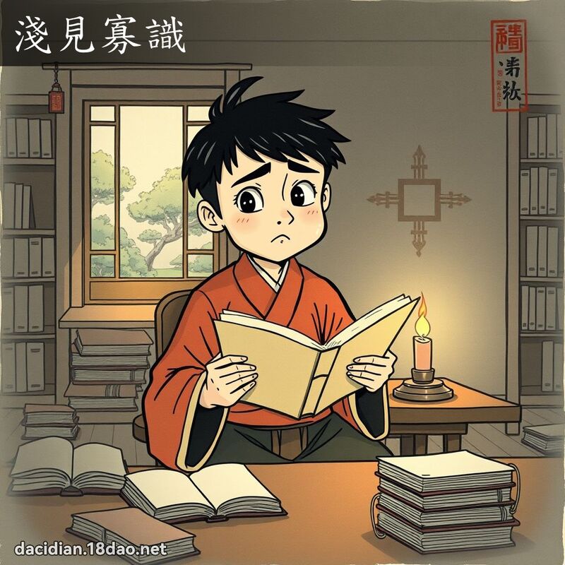浅见寡识 配图