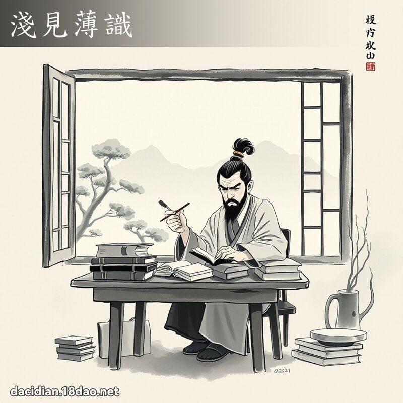 浅见薄识 配图