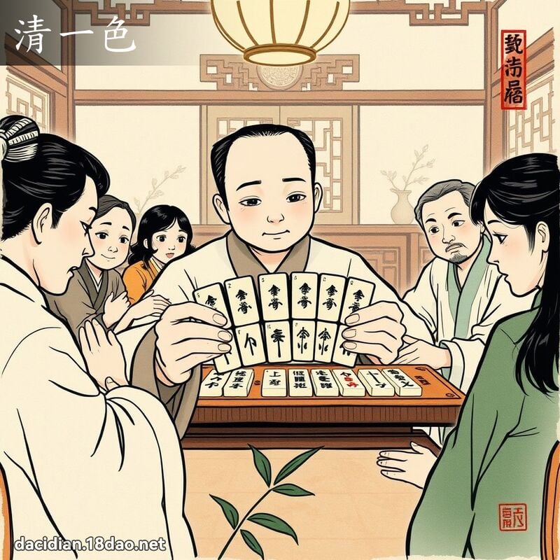 清一色 配图