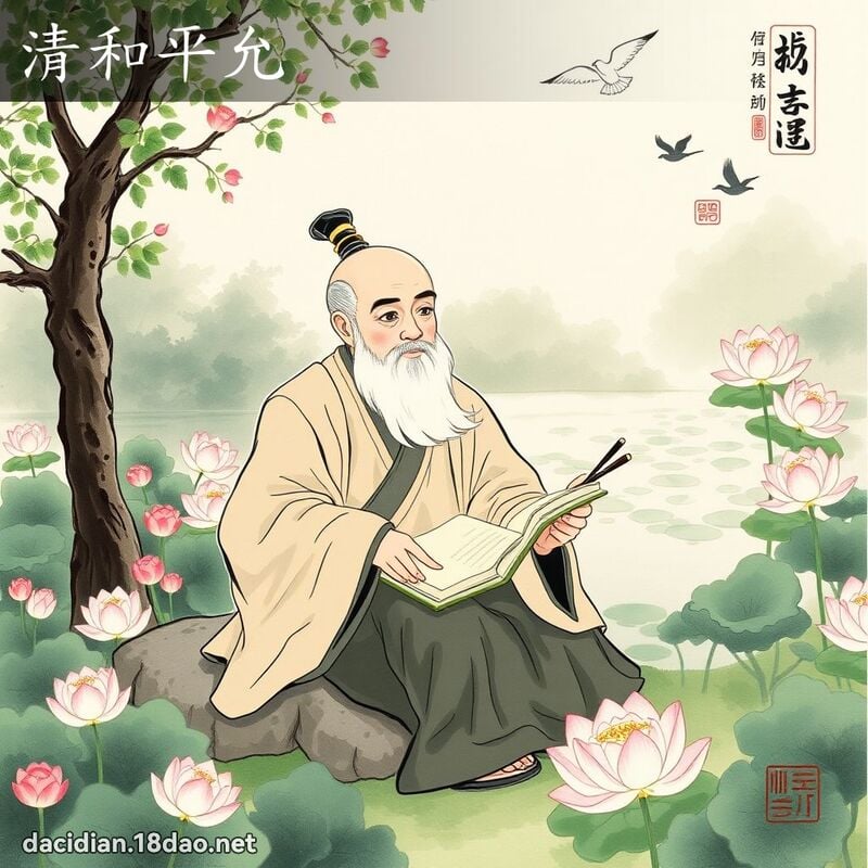 清和平允 配图
