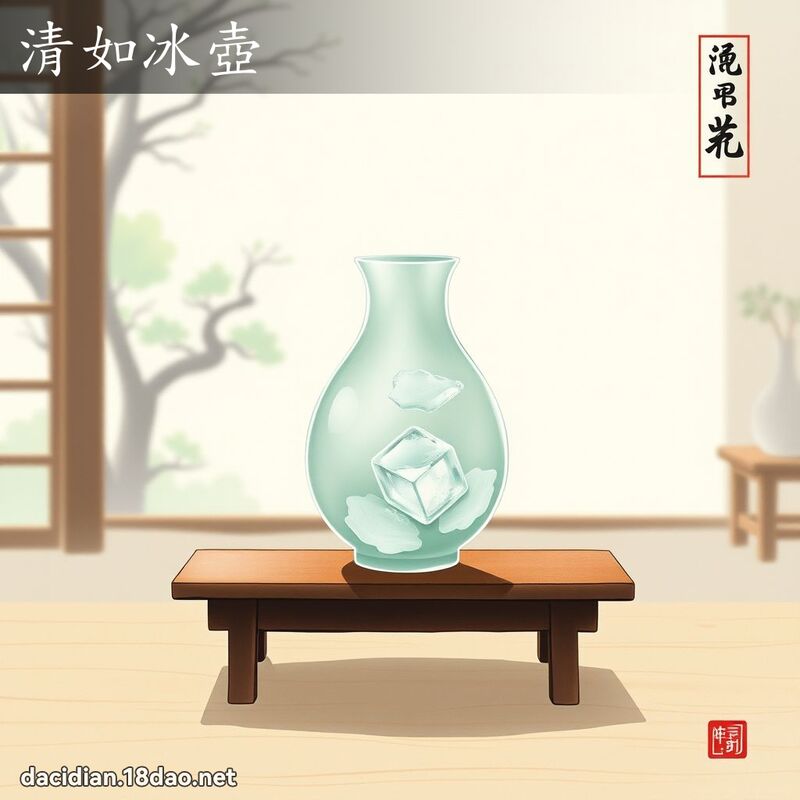 清如冰壶 配图
