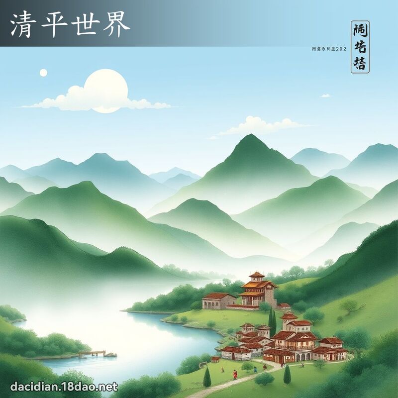 清平世界 配图