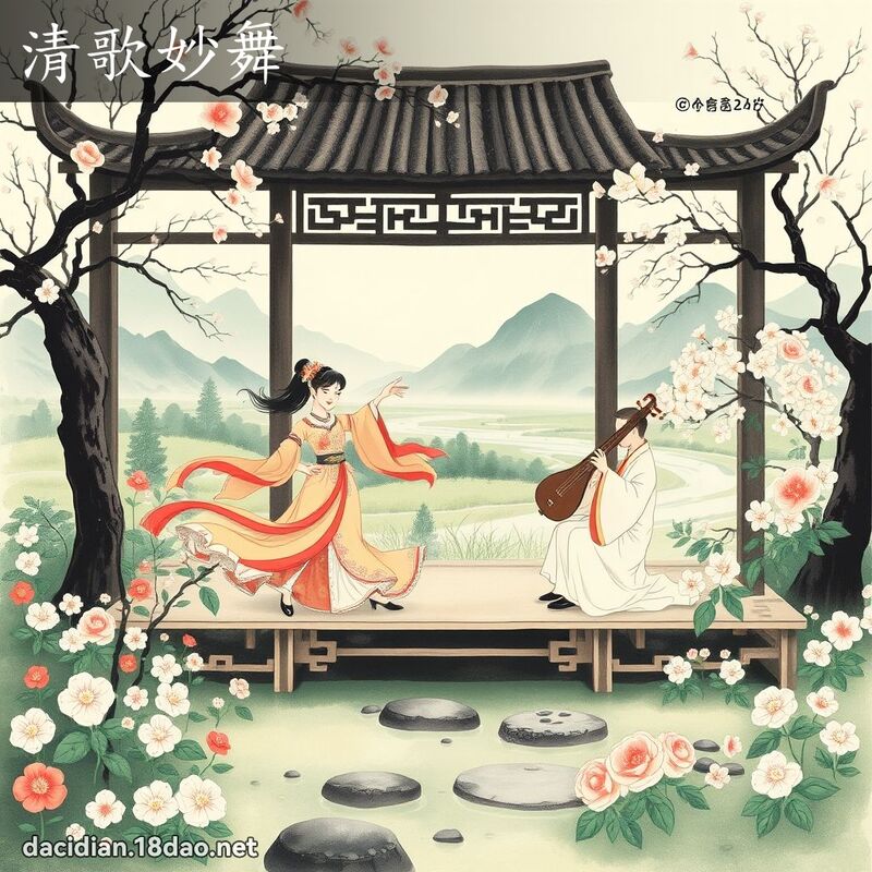 清歌妙舞 配图