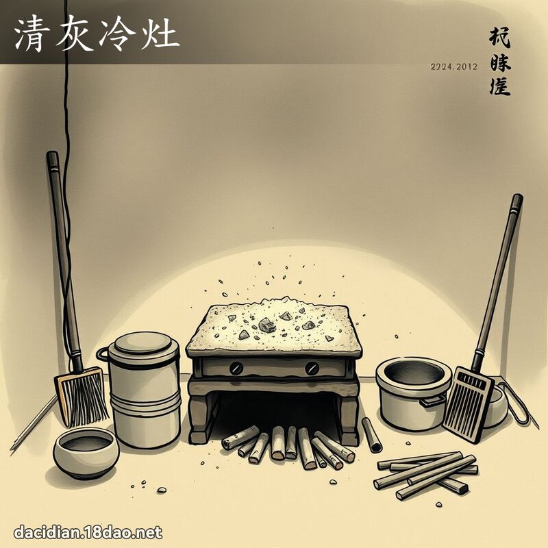 清灰冷灶 配图