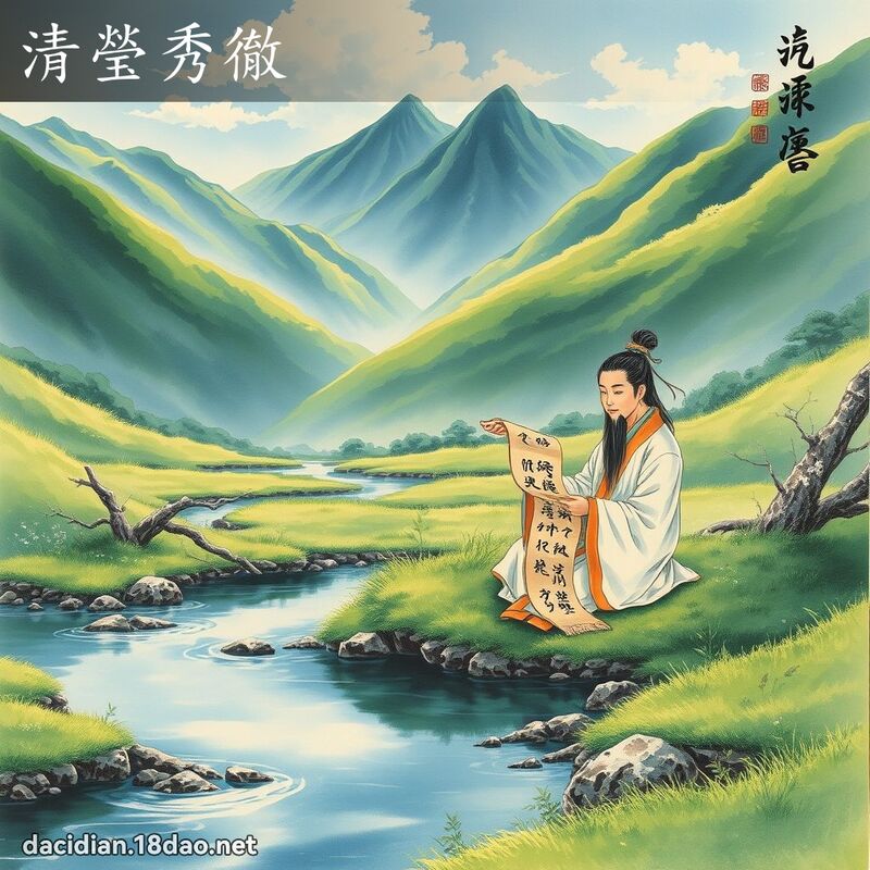 清莹秀彻 配图