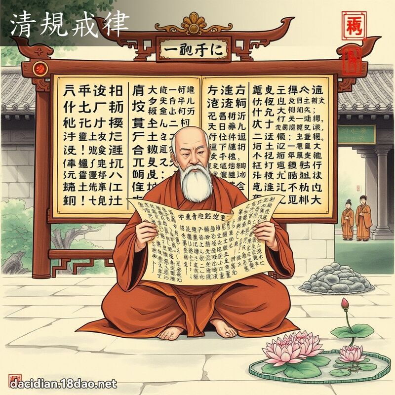 清规戒律 配图