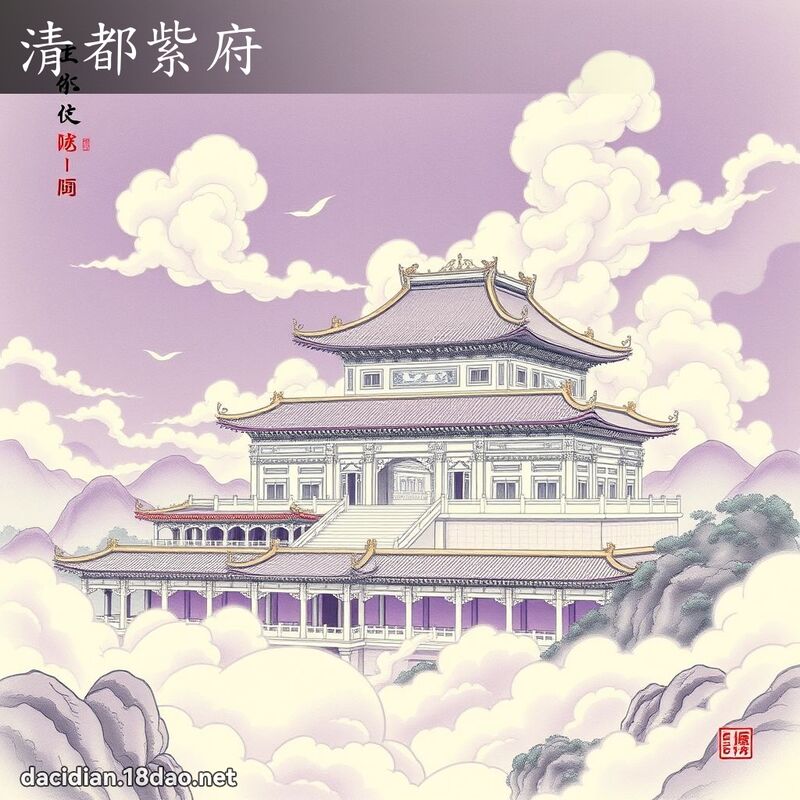 清都紫府 配图